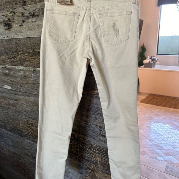 POLO RALPH LAUREN Kids' Tompkins Stretch Skinny Fit Jean In Wheat - Picture 3 of 11